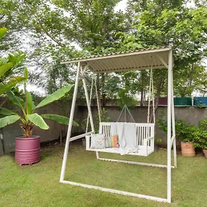 Stayvista's The Barn House - Farm-view With With Bonfire, Indoor Pool & Bar Villa Chandigarh